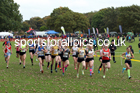 Girls under-15s Northern Cross Country Relays, Graves Park, Sheffield. Photo: David T. Hewitson/Sports for All Pics